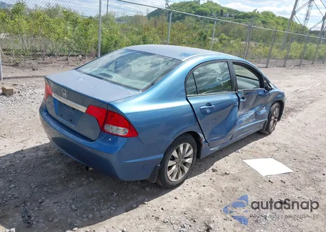 2010 Honda Civic Ex from USA, damaged, VIN 2HGFA1F88AH555481